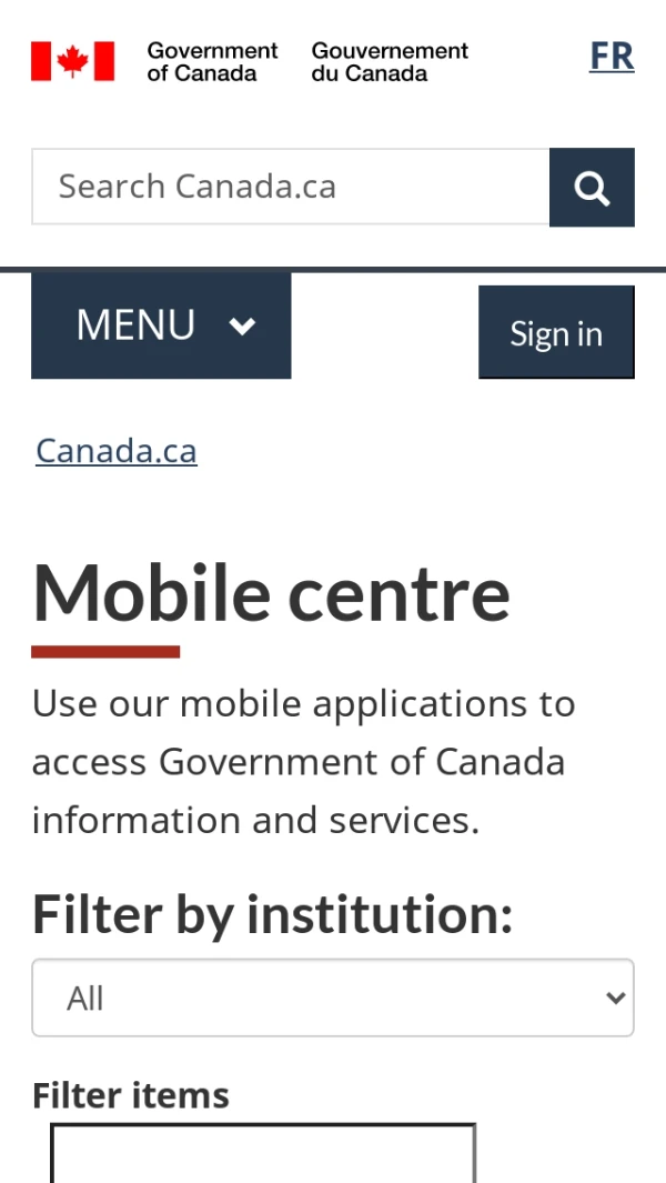 Mobile screenshot