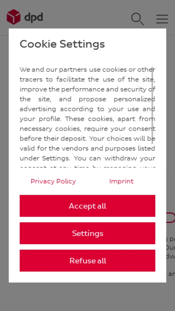 Mobile screenshot