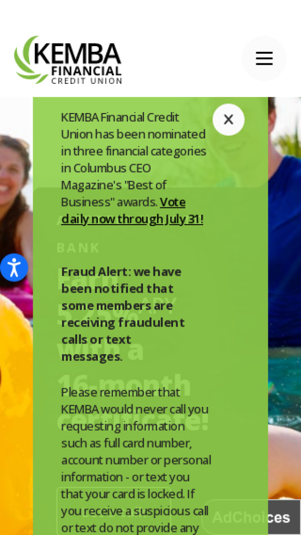 Kemba Financial Credit Union Silktide Index