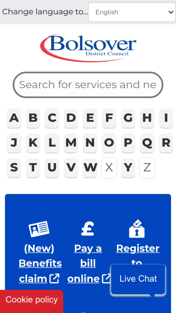 Mobile screenshot