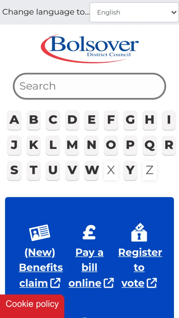 Mobile screenshot