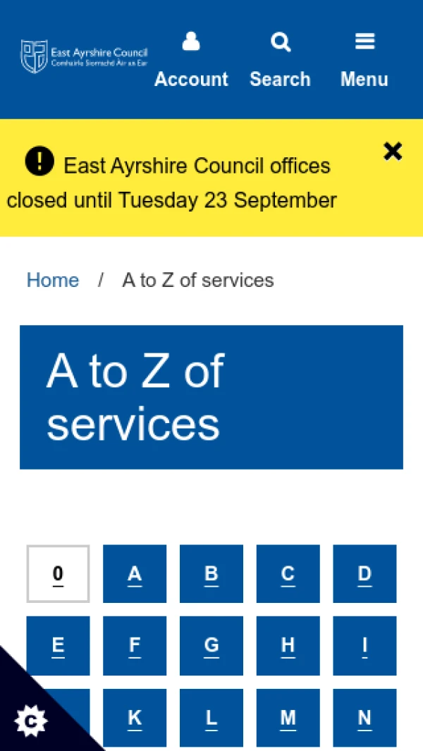 Mobile screenshot