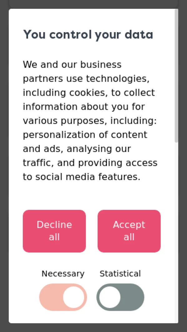 Mobile screenshot
