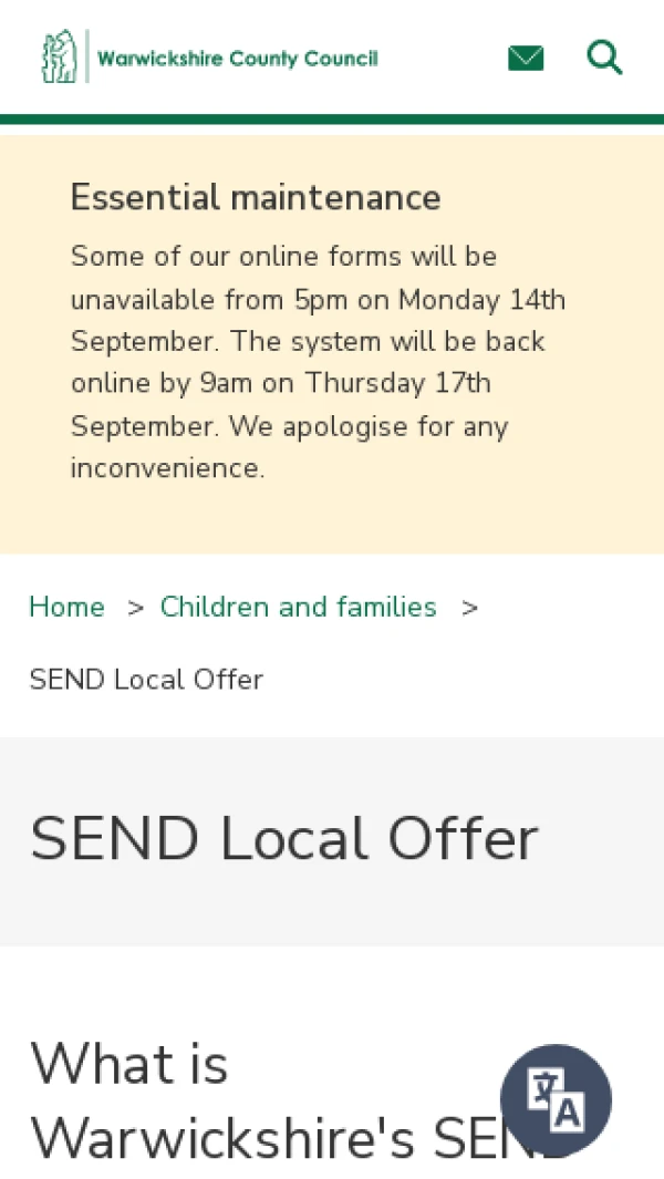 Mobile screenshot