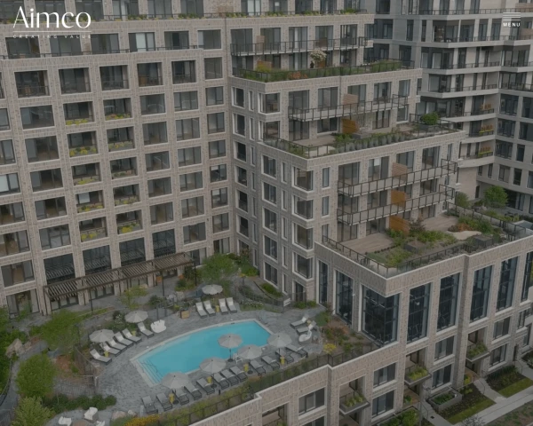 screenshot of Apartment Investment & Management website