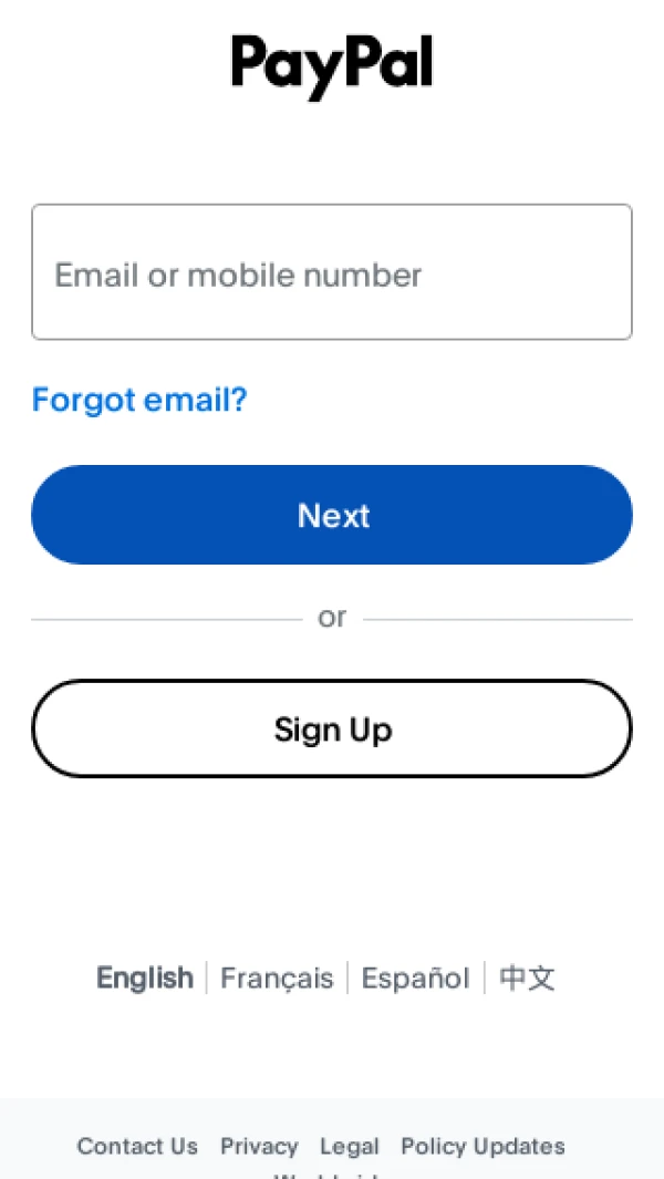 Mobile screenshot